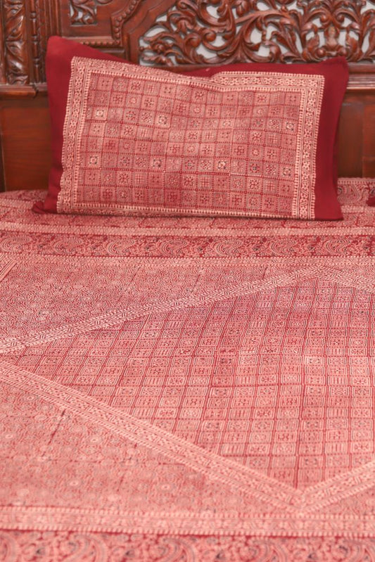 Natural Dye Double Bedsheet